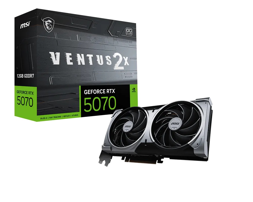 MSI GeForce RTX 5070 Ventus 2X
