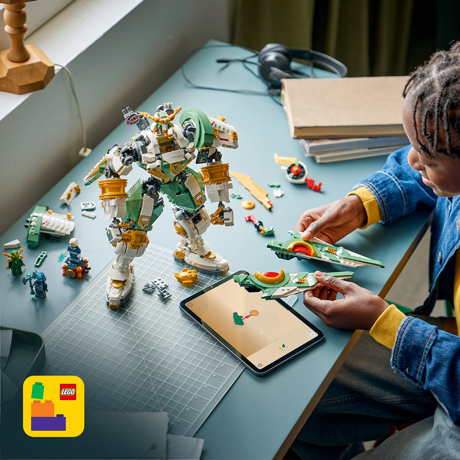 Sadrži interaktivne 3D upute za slaganje