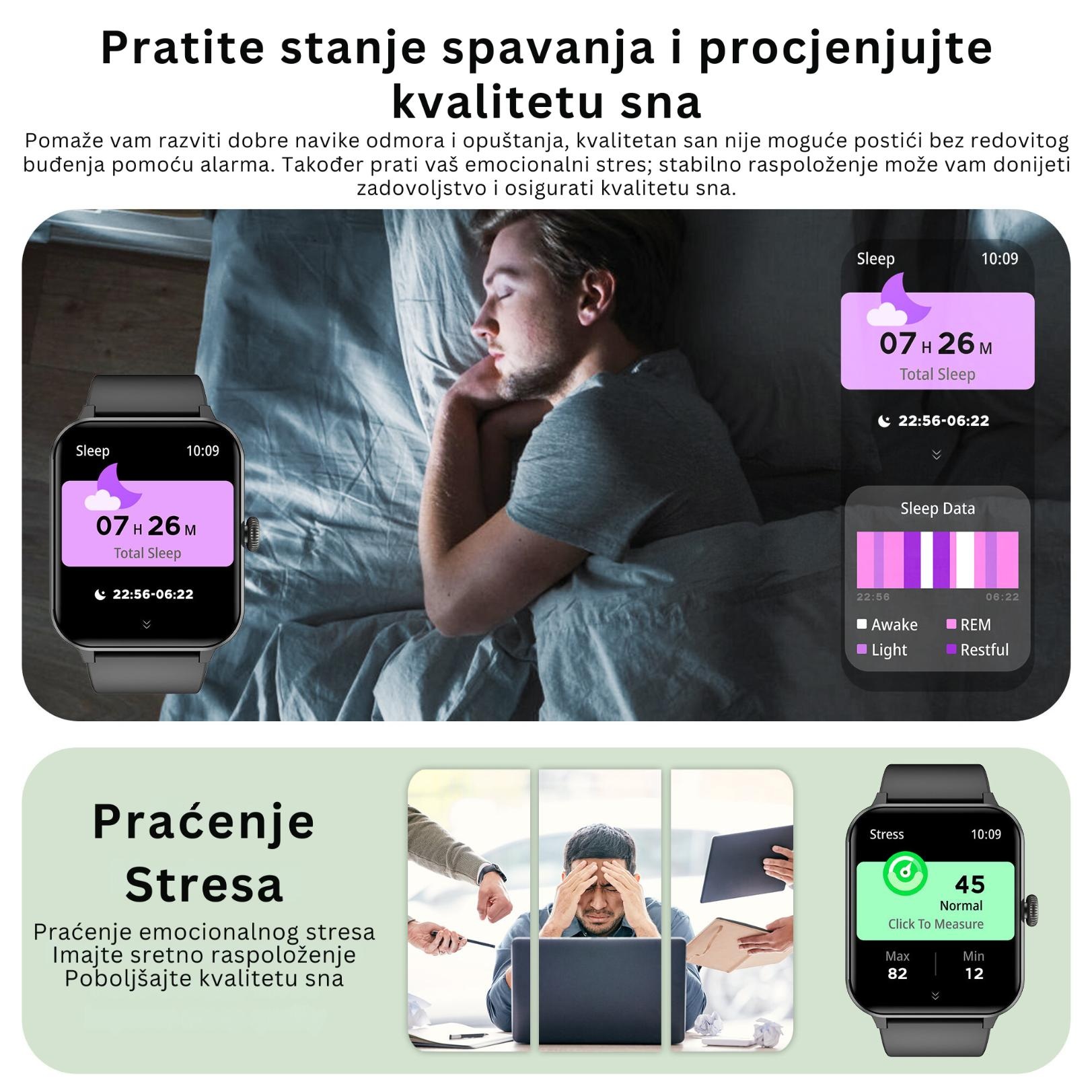 Praćenje spavanja i stresa