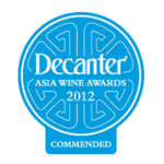 Decanter Asia 2012 Commended
