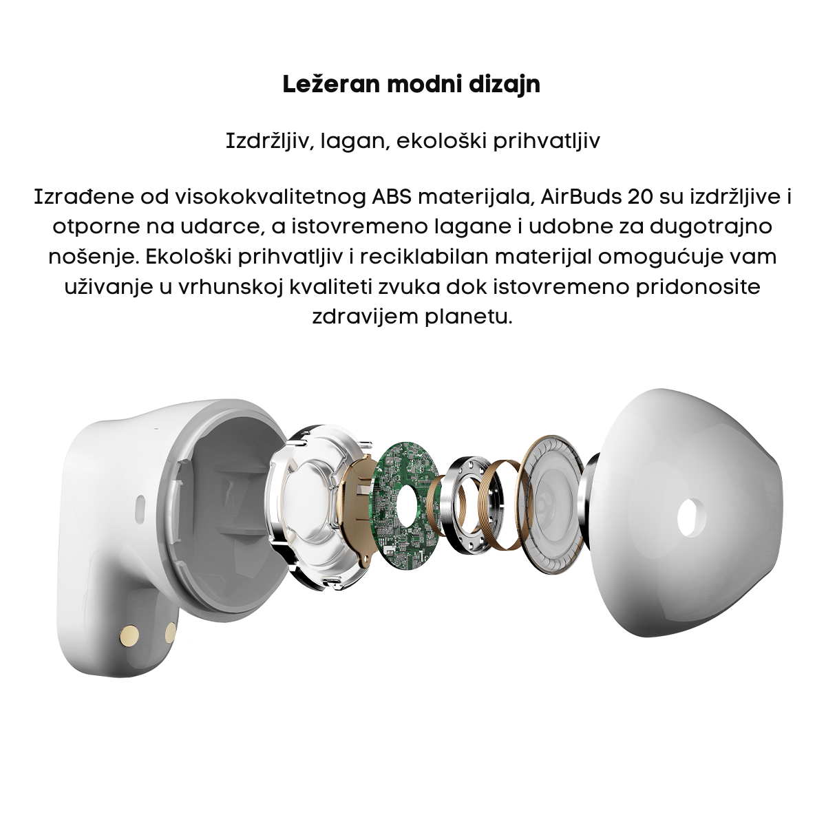 Blackview AirBuds 20 design