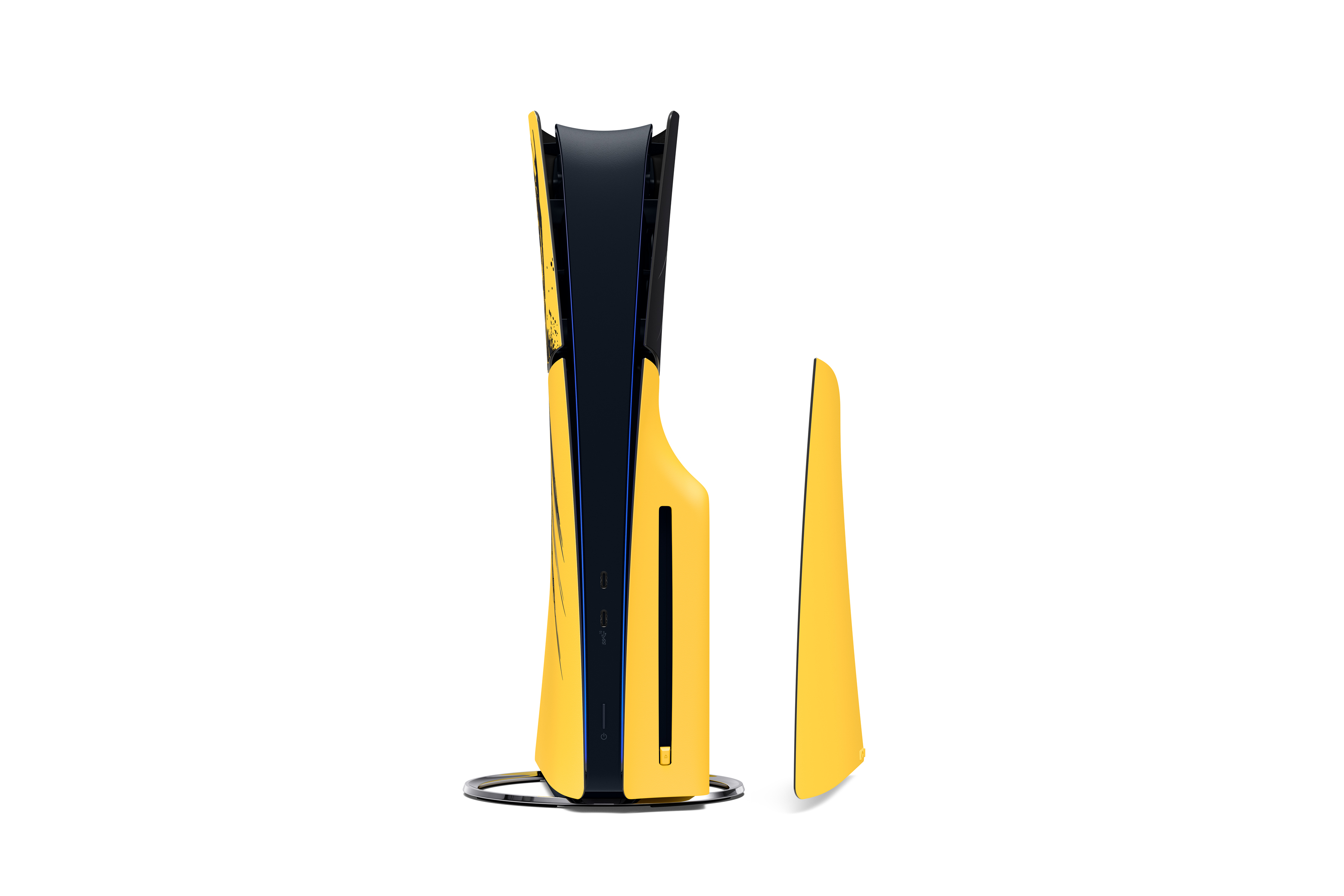 Marvel’s Wolverine Battle Yellow poklopci na konzoli PS5 Slim