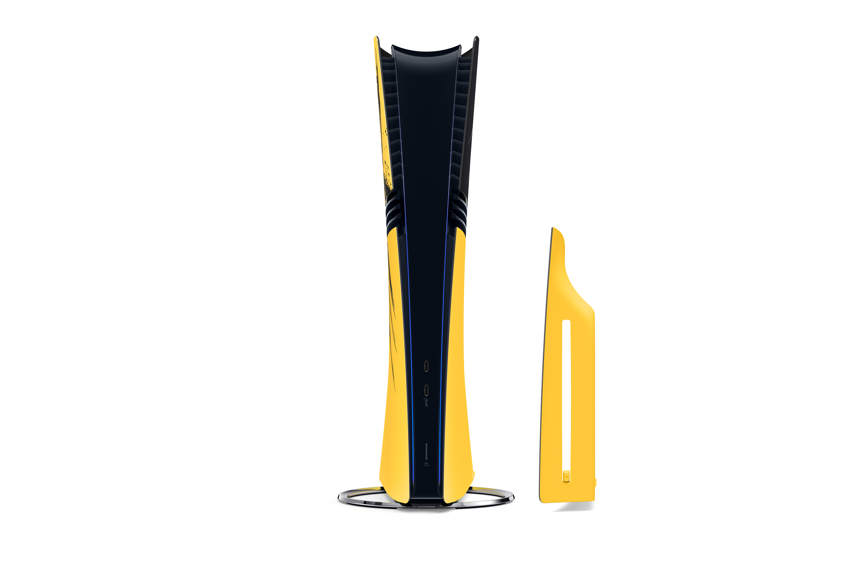 Poklopci Marvel’s Wolverine Battle Yellow na konzoli PS5 Pro