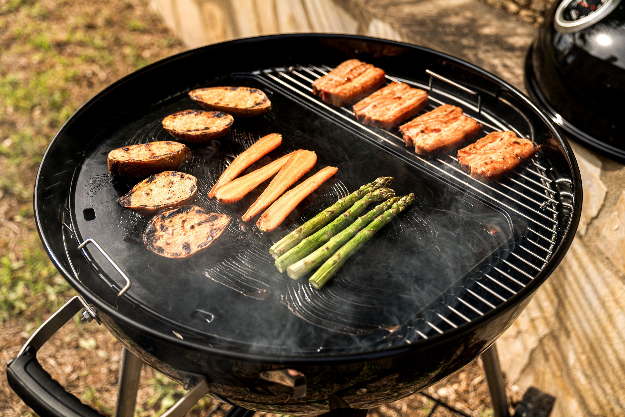 NAPOLEON NK22K-LEG-3 - šarke i dodavanje ugljena