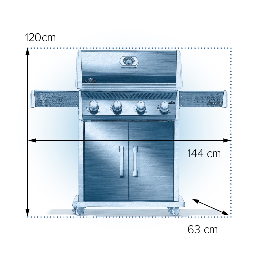 NAPOLEON Rogue R525PK - dodatne funkcije