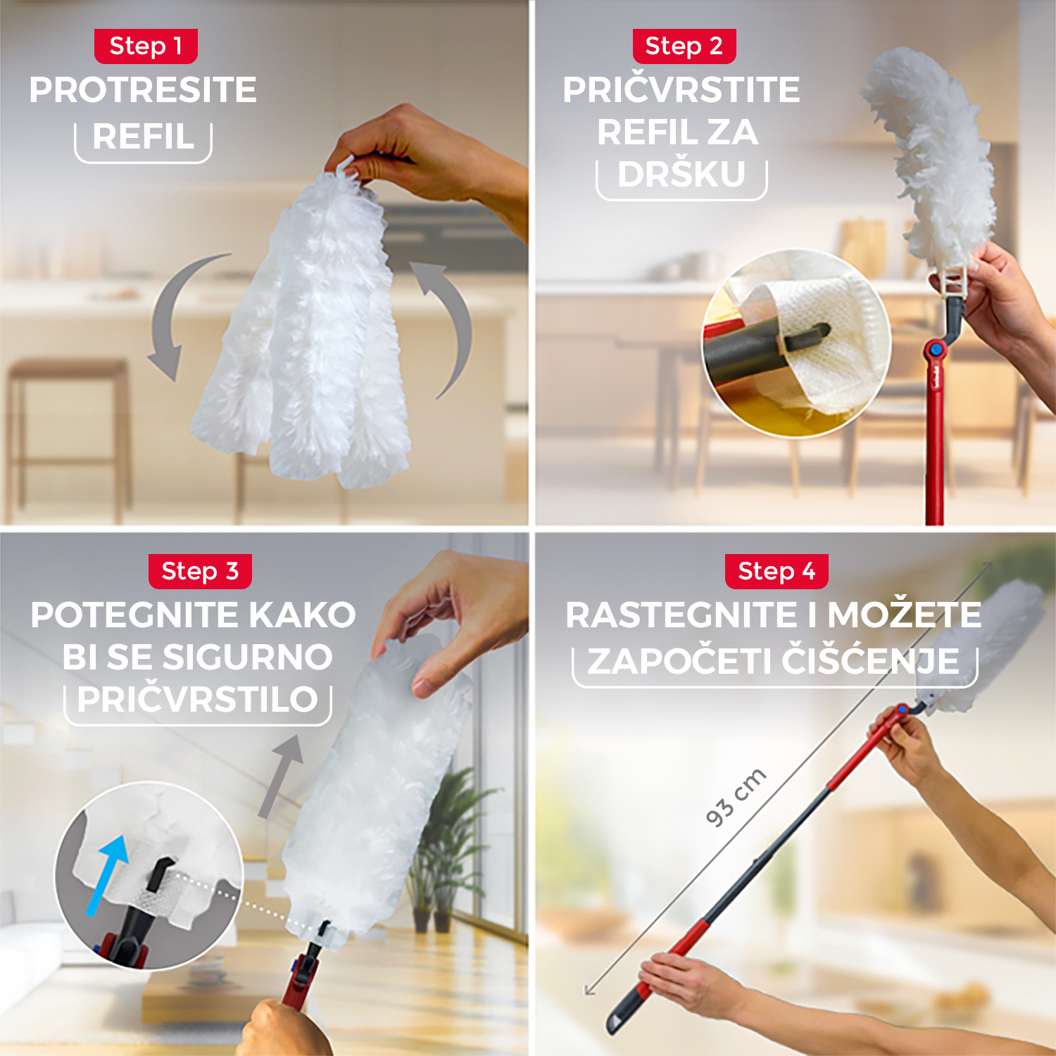 Vileda Flex & Catch — pregled