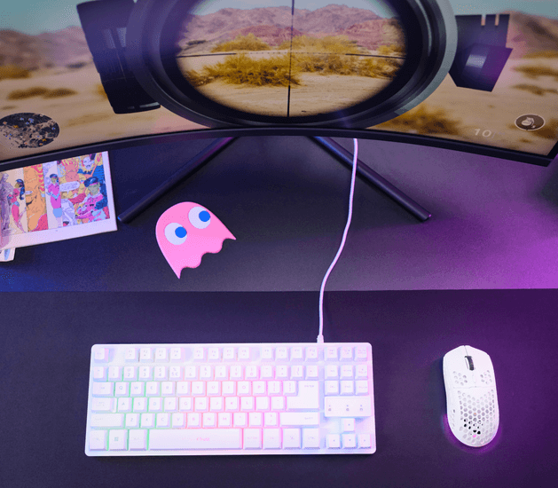 Detalj gaming stola