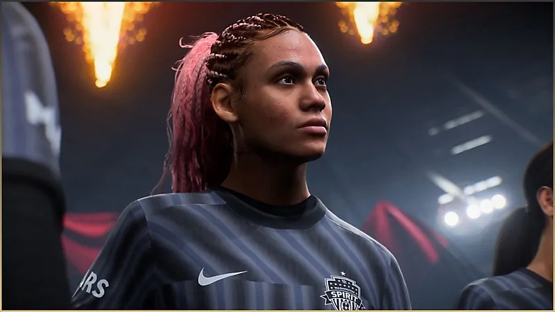 EA SPORTS FC 26, snimka zaslona koja prikazuje igrača USA-e