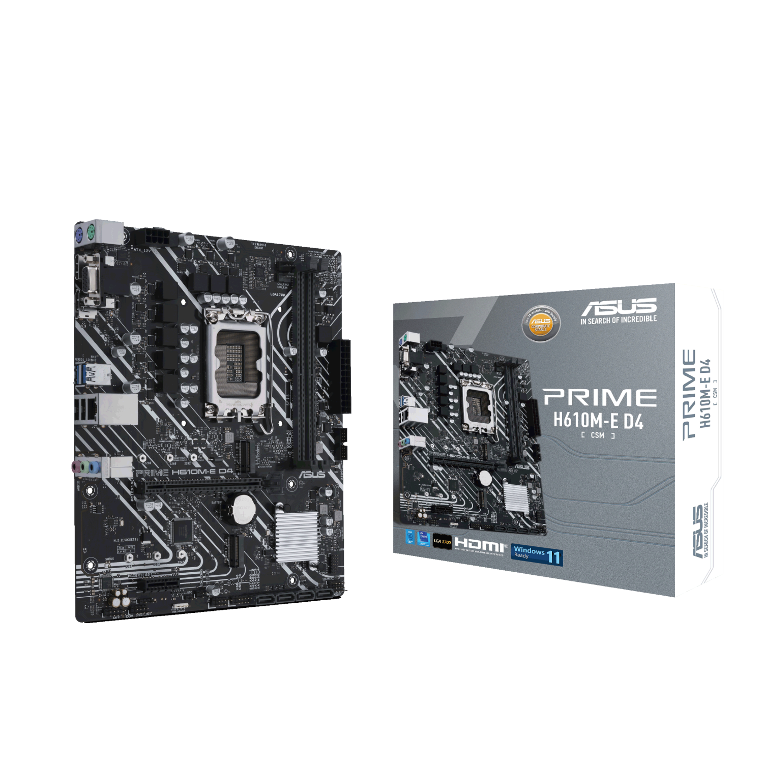ASUS PRIME H610M-E D4-CSM