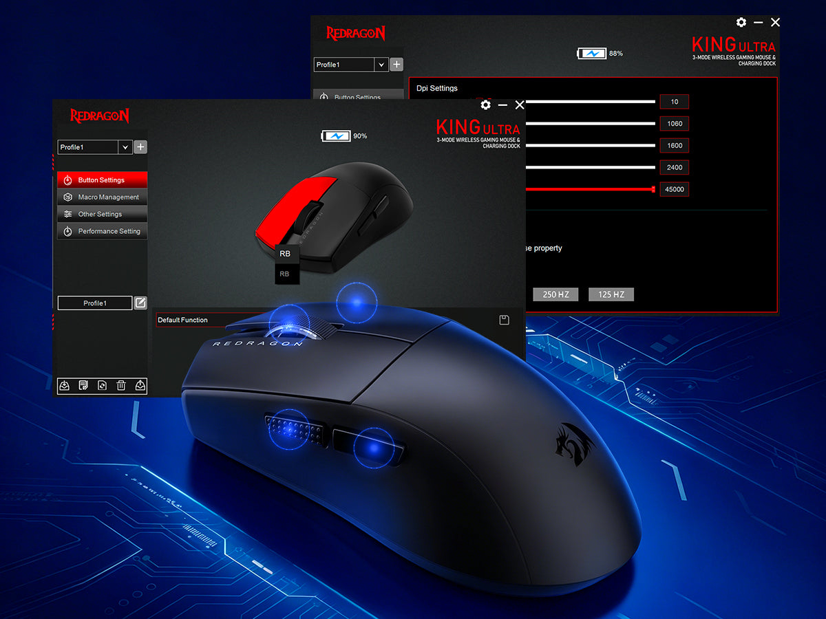 Redragon M999 - programabilne tipke i makroi