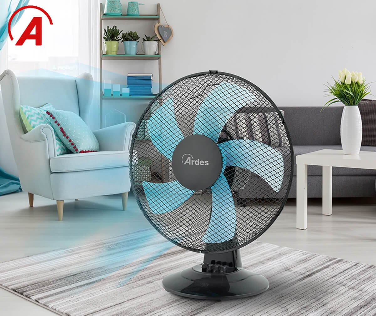 Stolni ventilator Ardes crni