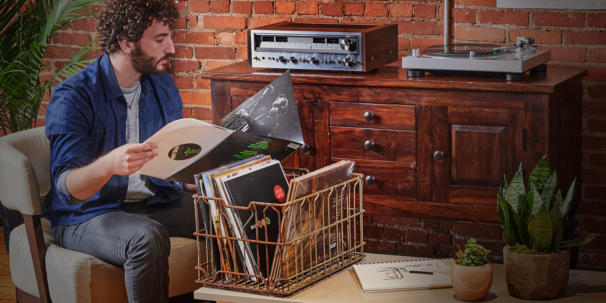 Lifestyle slika gramofona