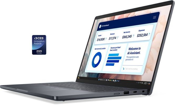 Dell Pro 14 Premium PA14250 dizajn