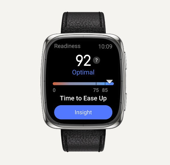 Spremnost prikazana na satu Amazfit