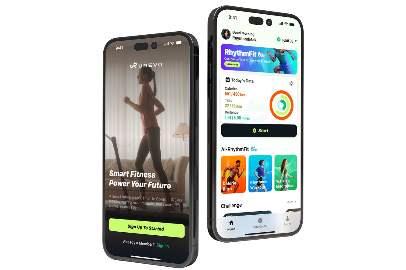 UREVO APP – prikaz na uređajima