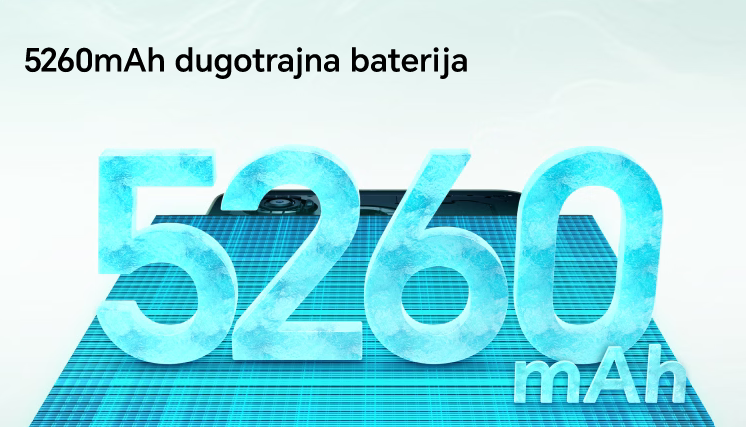 5260 mAh baterija