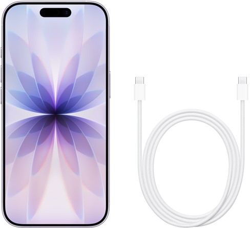 iPhone 17 u kutiji s kabelom i dokumentacijom