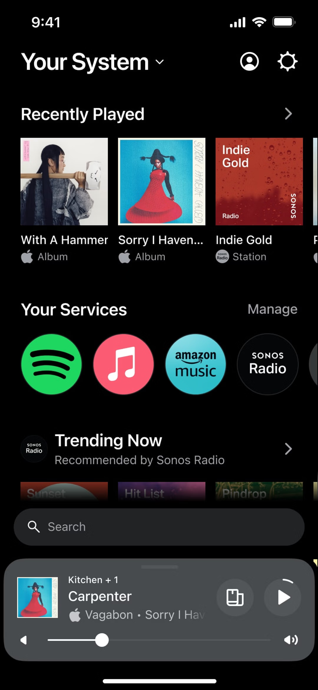 Sonos app