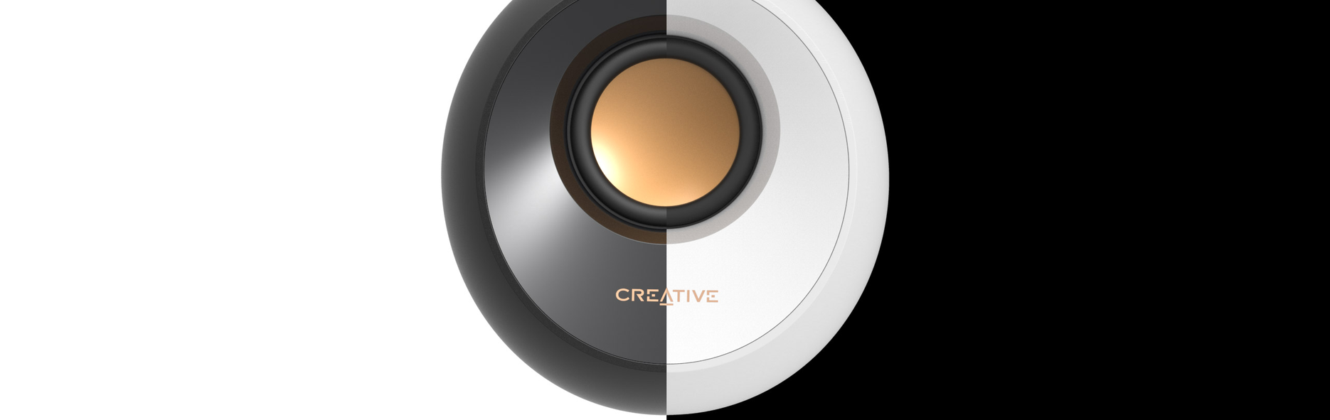 Creative Pebble crna i bijela boja