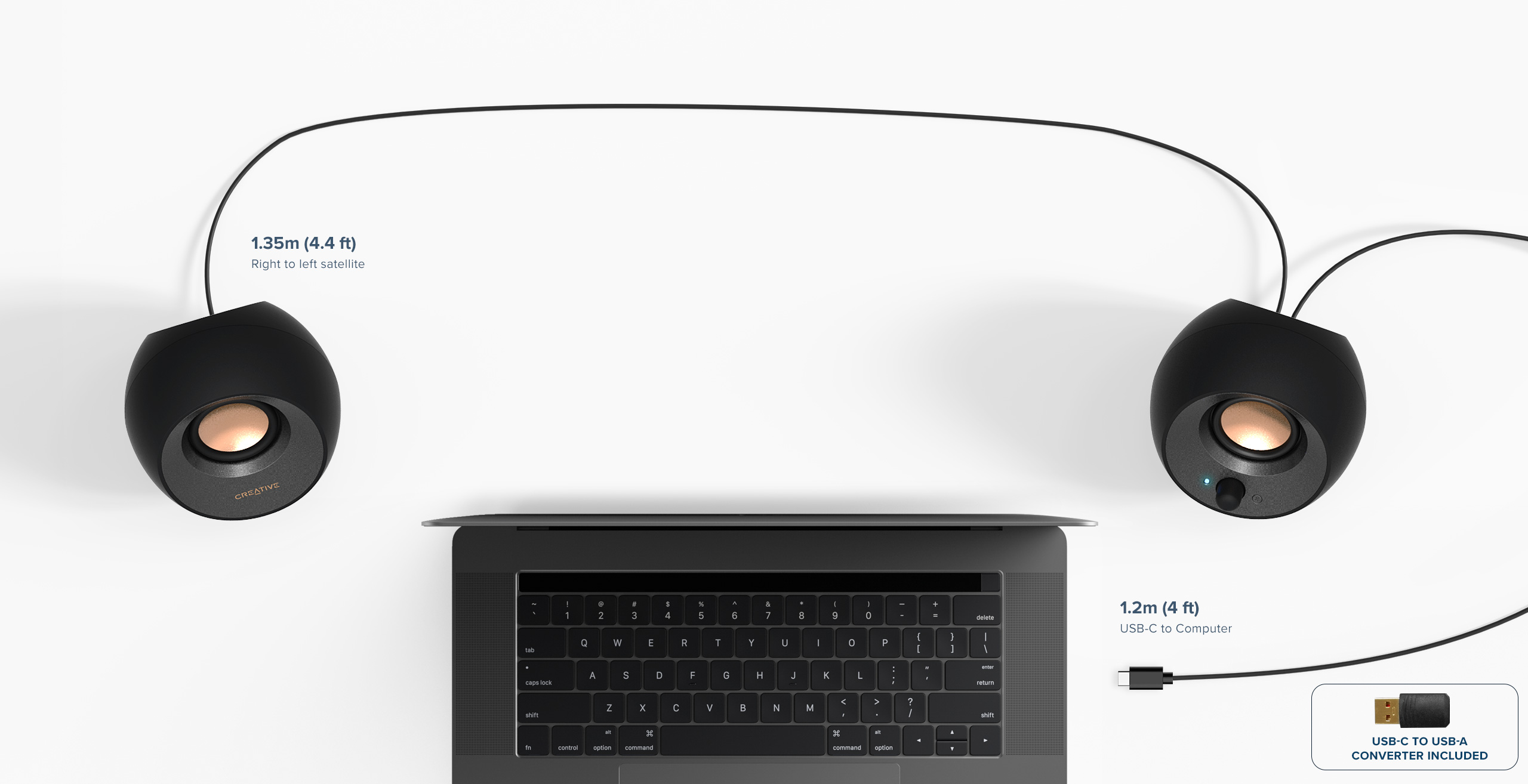 USB-C 1.35m