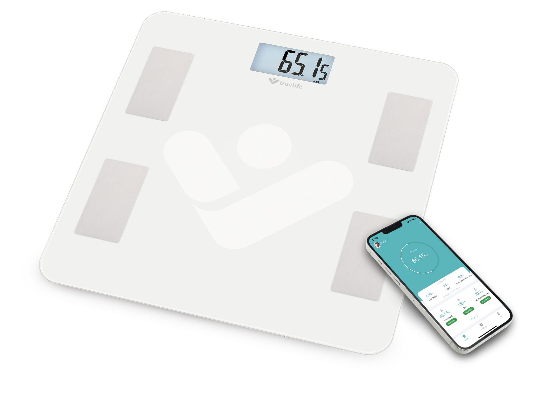 TrueLife FitScale W4 BT – Inteligentna osobna vaga