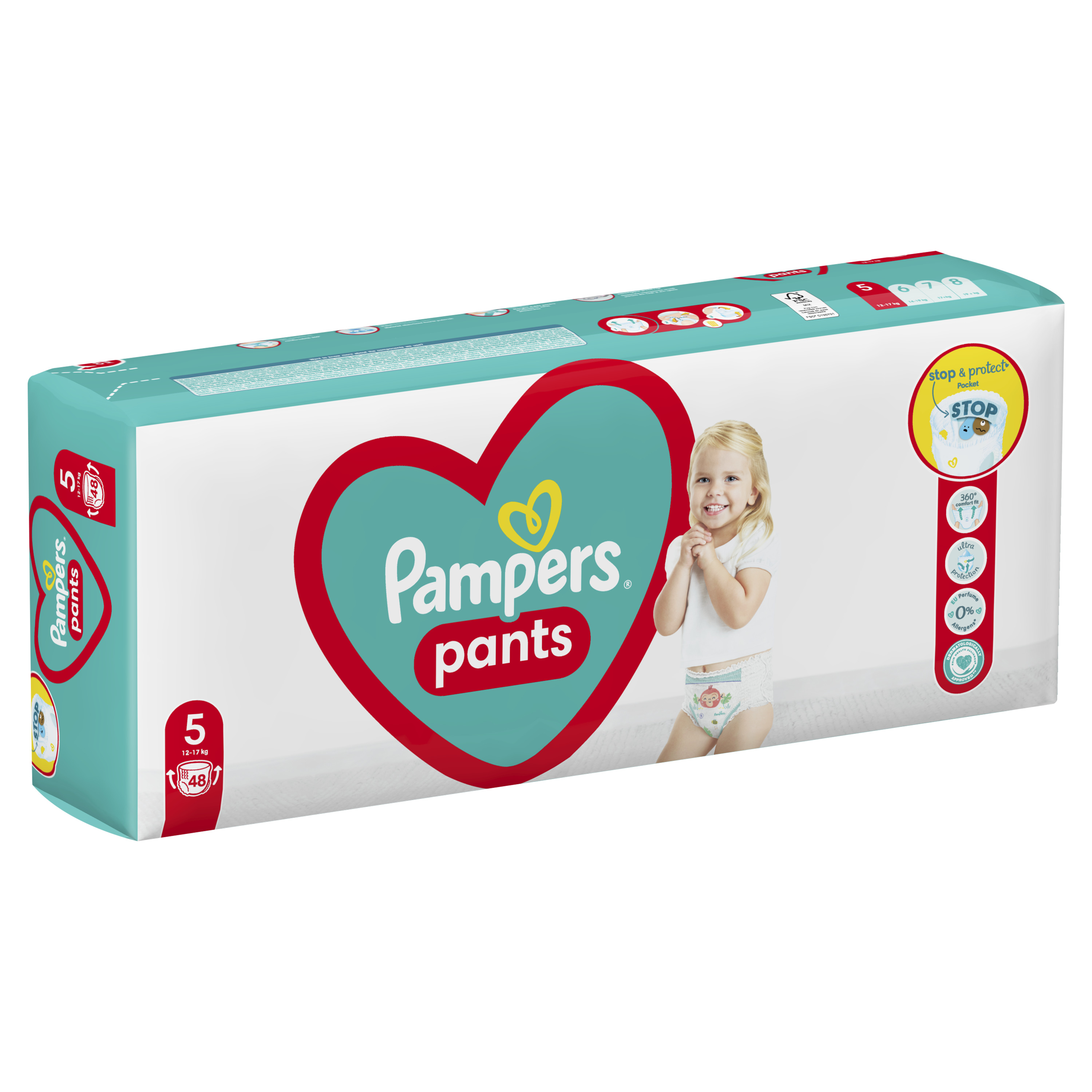 Pampers Pants pelene gaćice veličina 5 (Junior) 48 kom (12–17 kg)